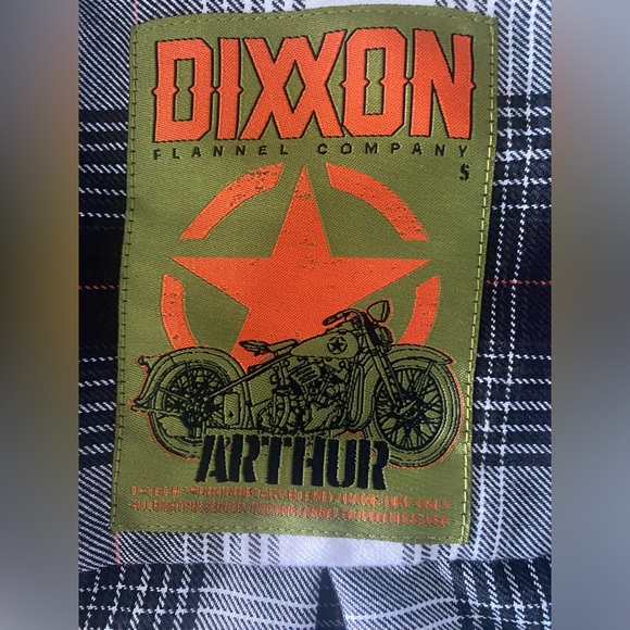 NWOT Dixxon Women’s “Arthur” Flannel Size Small - Picture 4 of 6